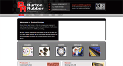 Desktop Screenshot of burtonrubberco.com